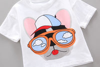 Children Cartoon 2Pc Toddler Casual outfit bby