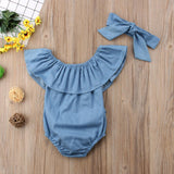 Newborn Baby Girls Bowknot Sleeveless outfit