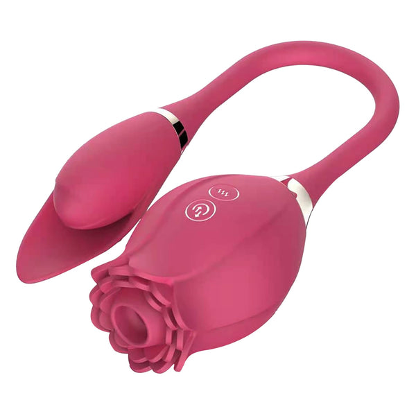 Rose Clitoral Sucking Licking Vibrator for Women Clit Sucker G Spot Stimulator sex toy