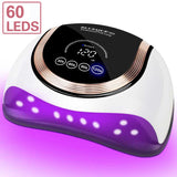 UV LED Lamp for Nails Powerful Professional Lamp for Gel Polish Drying Lamp for Nails Dryer 60 LEDs Lamp for Manicure