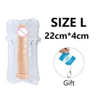 Large Realistic Dildo Sex Toy Masturbator w/ Suction Cup