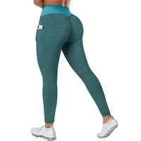 Sexy Mesh BUTT Lifting Women Leggings Fitness High Waist Tummy Control Seamless Pants Push Up Workout Gym Running Pants