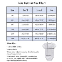 TW IN Letter Print Newborn Infant Baby Boys Girls Outfits bby