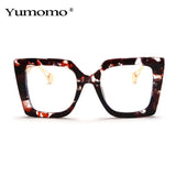 Vintage Transparent Square Glasses