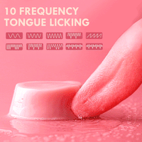 Tongue Licking Vibrator For Women G spot Clitoral Stimulator Mini Clit Sex Toys for Women Rechargeable Female Masturbator