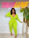 Sexy V-neck Bodycon Jumpsuits Lady Casual Solid One Piece bodysuit
