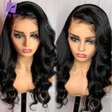 Loose Wave Lace Front Wig HD Lace Frontal Wig 13x6 Wavy Transparent Lace Wigs Pre Plucked Remy Human Hair