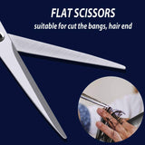3PCS Hair Scissors 6 Inch Scissors for Cutting Thinning Hair Comb TOOLS