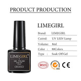 10/24/30/40/60 Multiple Colour Gel Nail Polish 80 Colors Semi Permanent UV Led Gel Varnish Soak Off Nail Lacquer