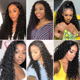 10A Water Wave Lace Closure only Unprocessed Brazilian Human Hair 4x4 Lace Closure Water Wave Human Hair Closure Pre Plucked - Divine Diva Beauty