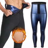 Menswear Body Shaper Abdomen Reducer Thermo Sauna Sweat Waist Trainer Fat Burning Male Shapewear Fitness Leggings Leg Slimmer