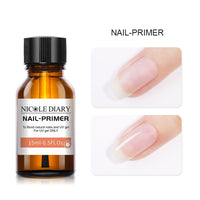 15ML Nail Prep Dehydrator And Nail-Primers Long Lasting Air Dry Sterilization Liquid For Gel Polish