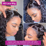 Water Wave Lace Front Wig 13x6 Lace Front Human Hair Wigs 30 34 Inch Hd 360 Full Lace Wig Deep Wave Frontal Wig