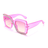 Diamond Square Sunglasses Women