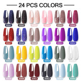 10/24/30/40/60 Multiple Colour Gel Nail Polish 80 Colors Semi Permanent UV Led Gel Varnish Soak Off Nail Lacquer