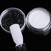 Reflective Glitter Nail Powder Green Red Holographic Nail Art Dust Shinning Chrome Pigment DIY Manicures Decoration