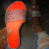 Glitter Slippers Women Summer Sandals shoes