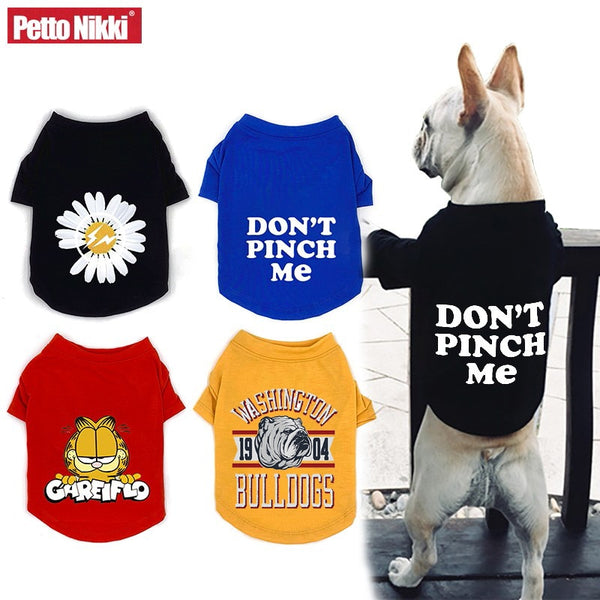 Dog Cartoon Funny Print pet clothes