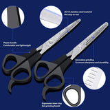 3PCS Hair Scissors 6 Inch Scissors for Cutting Thinning Hair Comb TOOLS