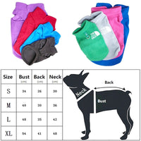 Winter outdoor dog clothes Fleece Dog Vest Jacket