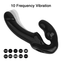 Strapless Strap-on Dildo Vibrator sex toy