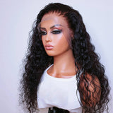 Afro Kinky Curly Synthetic Wigs Black Lace Front Wigs Glueless Heat Resistant Hair Wig Long Curly Closure Wig