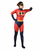 Elastigirl Cosplay Costumes Female Woman Girls Superhero