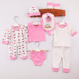 Newborn 8PCS Toddler Kids Outfits bby