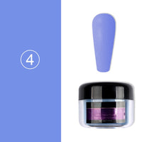 Lavender-colored Acrylic Powder Extension Gel Nail Pigment Dust Professional Nail Art Design Decoration