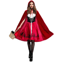 Halloween Costume For Women Little Red Riding Hood Cosplay