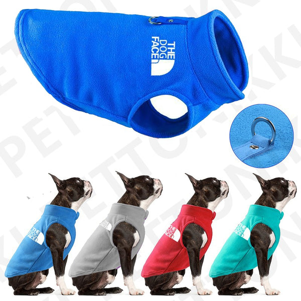 Winter outdoor dog clothes Fleece Dog Vest Jacket