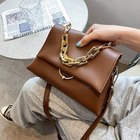 Thick Chain Square Tote bag purse