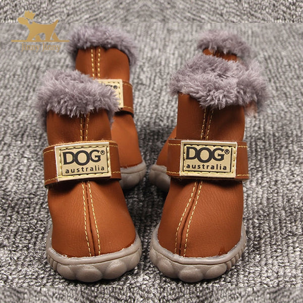 Pet Dog Shoes Winter Super Warm