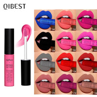 34 Colors Liquid Lipstick Waterproof Matte Nude Lipstick Pigment Red Long Lasting Lip Gloss Women Makeup Lipgloss