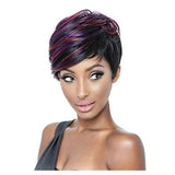 Short Straight Wig Heat Resistant Synthetic Hair