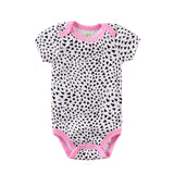 Summer Short Sleeve Newborn Baby Infant Girl Cotton onesies bby