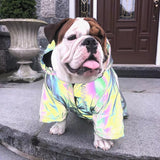 Dog Clothes for Pet Dogs Raincoat Dog Coat Windbreaker Fashion Reflective