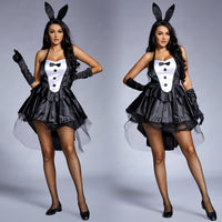 3 Piece Sexy Bunny Girl Costume