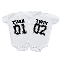 Twin Clothes Twins Matching onesie outfit bby