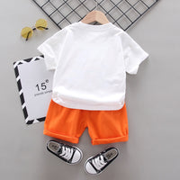 Children Cartoon 2Pc Toddler Casual outfit bby