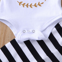 Litter Sister Letter Baby Girl outfit bby