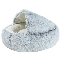 Warm pet Bed House Soft Long