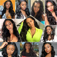 Body Wave Lace Front Wig Human Hair Body Wave Frontal Wig Pre Plucked 4X4 Closure Wig Peruvian Bodywave Remy 30 Inch Hd Lace Wig - Divine Diva Beauty