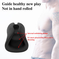 Heated Penis Massage Oral 10 speed Vibrating Masturbation Cup sex toy