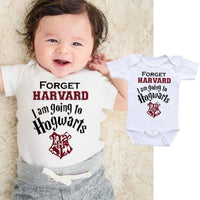 Infants Newborn Baby Boy Girl Short Sleeve Letter Printed Cute onsie bby