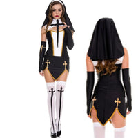 Sexy Nun Costumes Women Cosplay