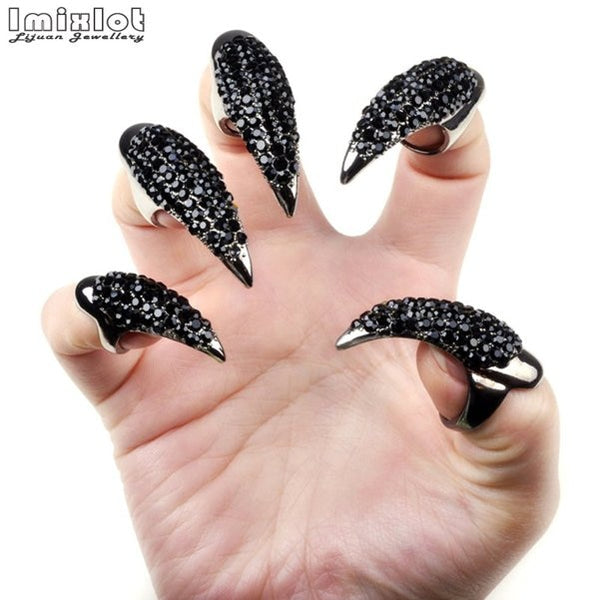 Claw Nail Art Decoration Rings Jewelry
