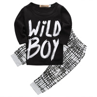 Newborn Infant Toddler Baby Boy Wild Boy Casual outfit bby