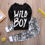 Newborn Infant Toddler Baby Boy Wild Boy Casual outfit bby