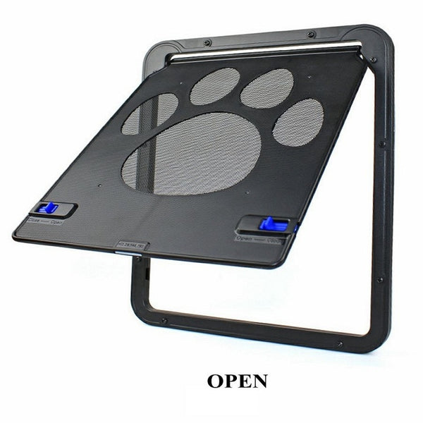 Pet Door New Safe Lockable Magnetic Screen Outdoor